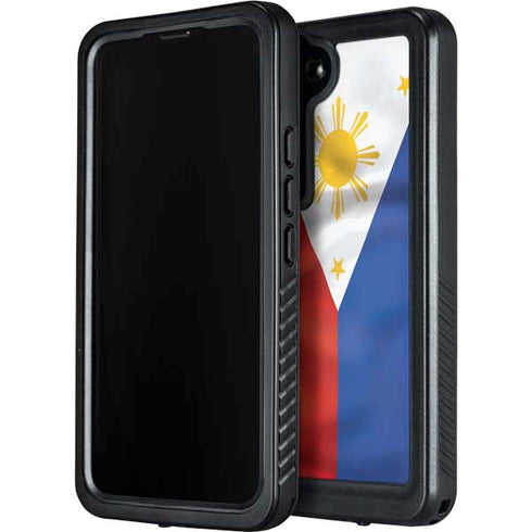 Philippines Flag Galaxy S23 Waterproof Case